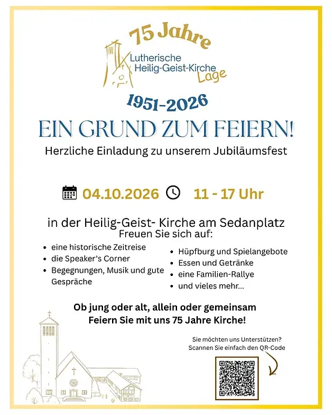 75 Jahre Lutherische Kirche in Lage 