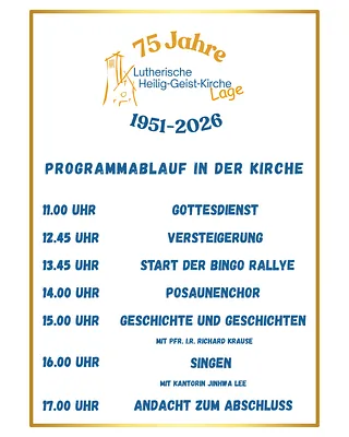 Programmablauf für den 04.10.